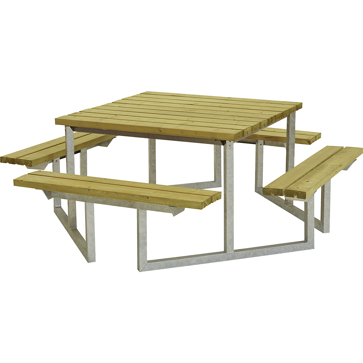 Conjunto de mesa e bancos