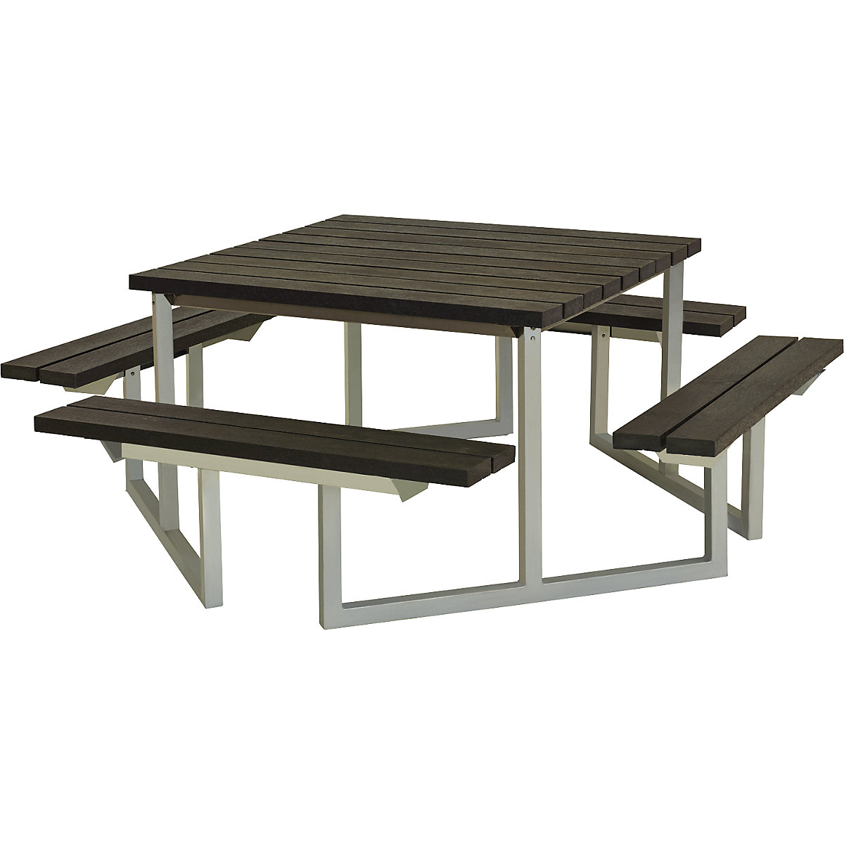 Conjunto de mesa e bancos