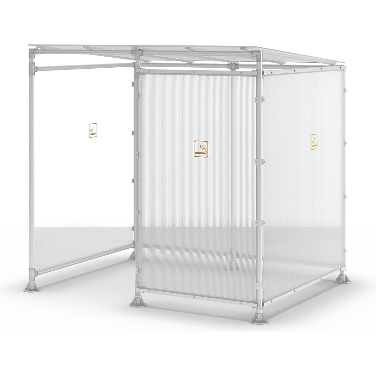 Abrigo para fumadores ECO – PROCITY (Imagem do produto 6)-5