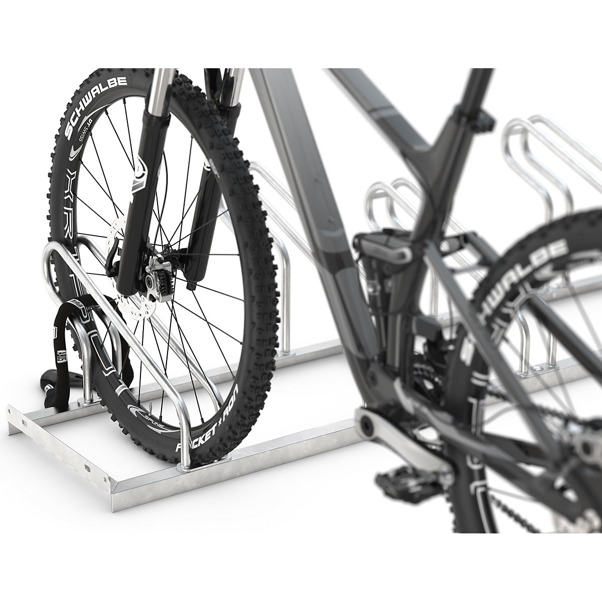 Suporte de bicicleta, arco em tubo de aço de 18 mm – eurokraft pro (Imagem do produto 5)-4