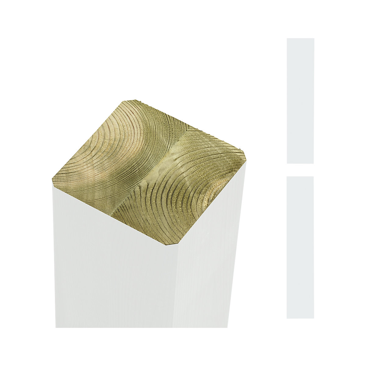 Postes de madeira laminada colada Premium