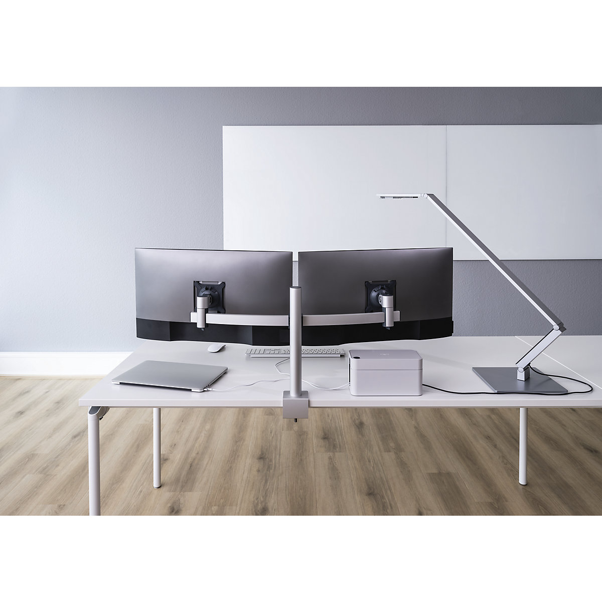 Soporte para monitor, para 2 pantallas – DURABLE (Imagen del producto 5)-4