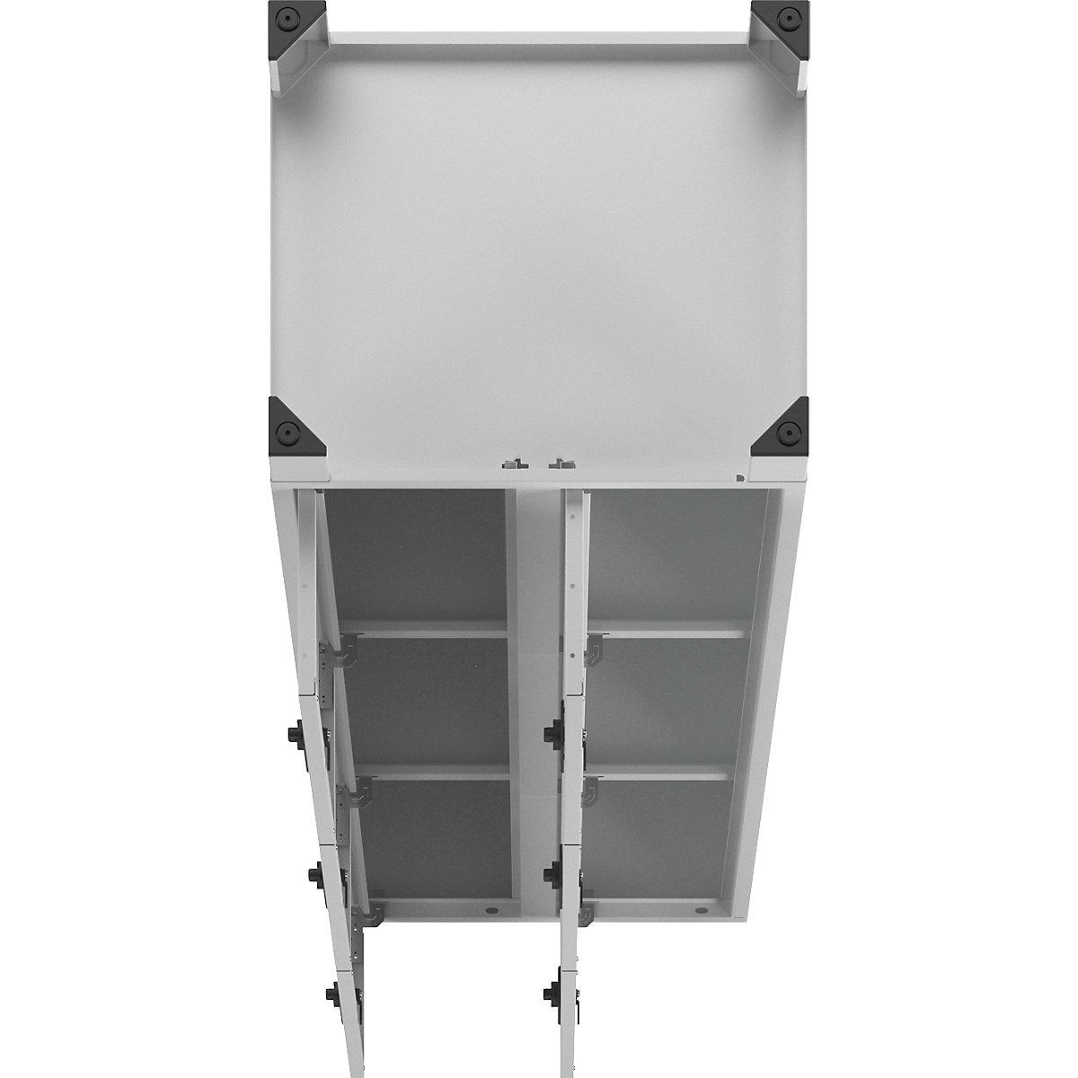 Armario de 3 compartimentos Bremen – eurokraft pro (Imagen del producto 7)-6