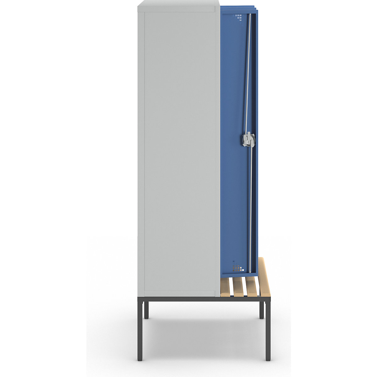 Taquilla Bremen con banco – eurokraft pro (Imagen del producto 5)-4