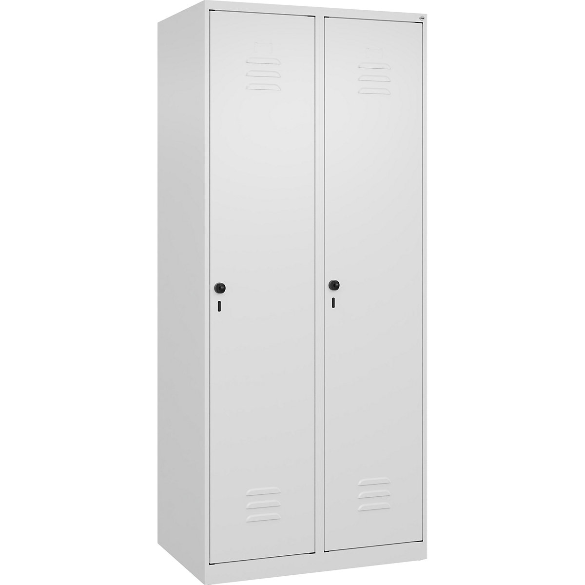 Taquilla con separación de ropa limpia/sucia Classic PLUS, estrecha – C+P (Imagen del producto 4)-3