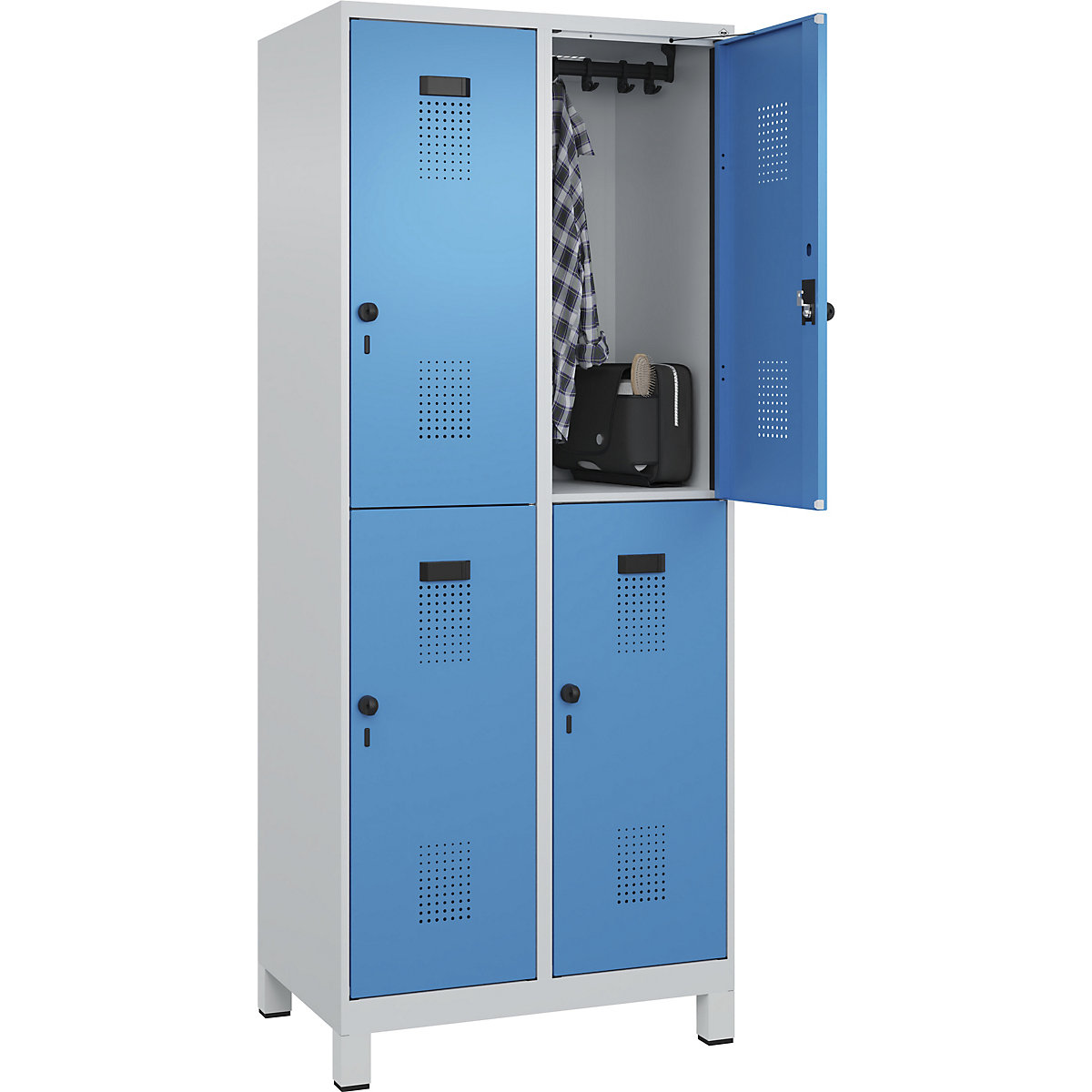 Taquilla de dos pisos Evolo PLUS – C+P (Imagen del producto 2)-1