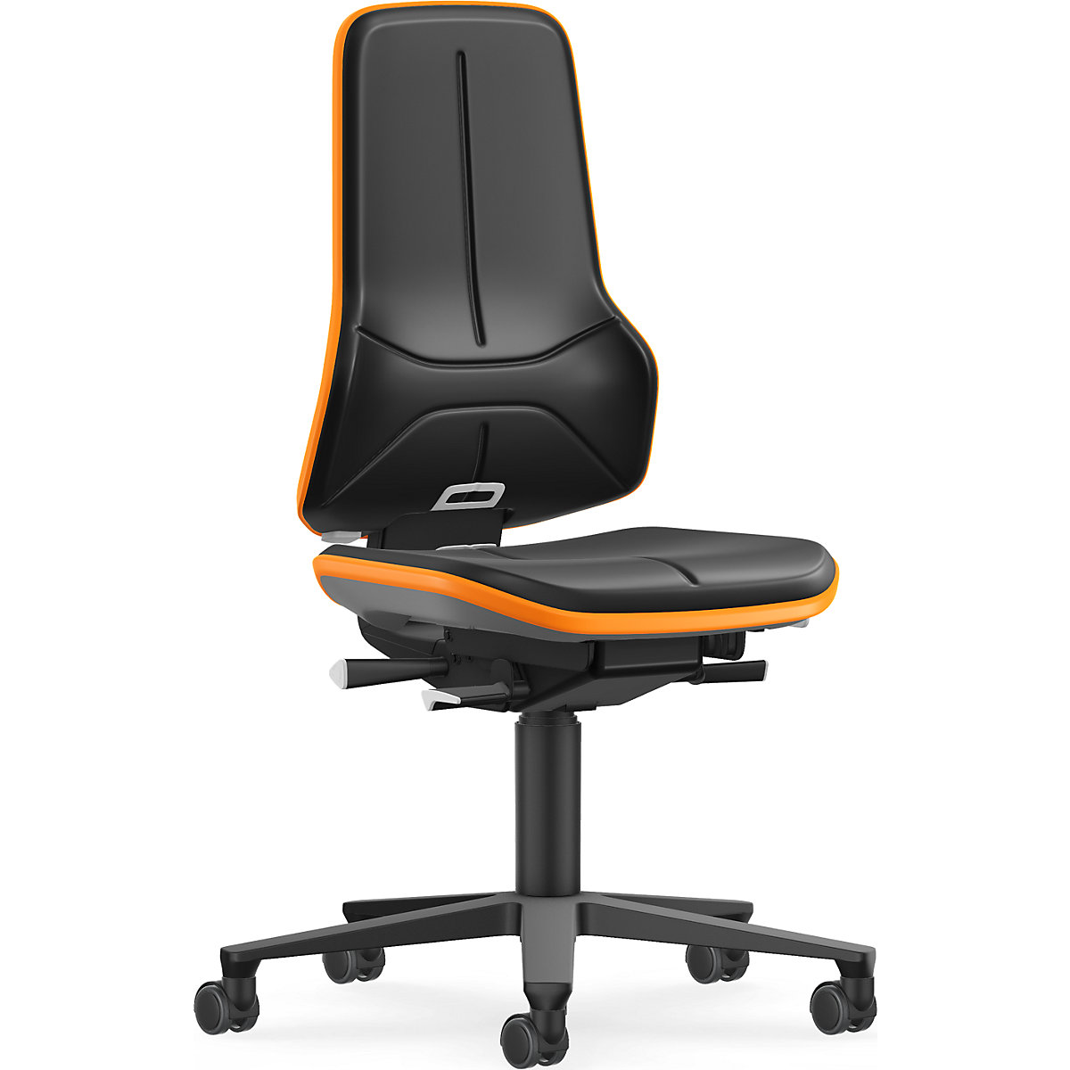 Silla giratoria de trabajo NEON, con ruedas – bimos (Imagen del producto 8)-7