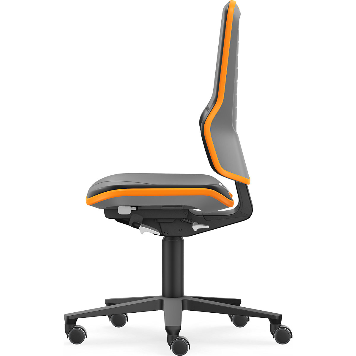 Silla giratoria de trabajo NEON, con ruedas – bimos (Imagen del producto 11)-10