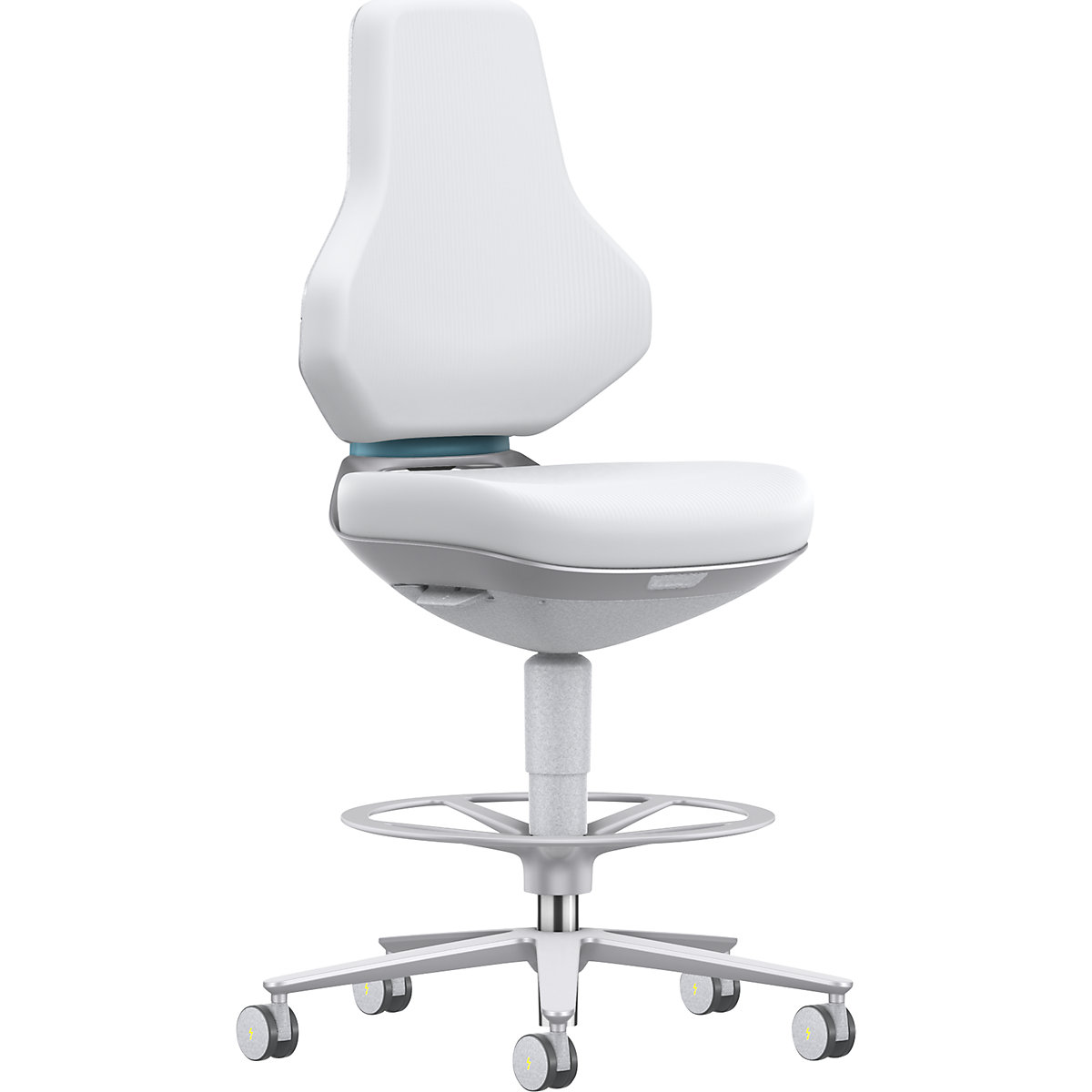 Silla giratoria de trabajo TEXON para salas blancas &ndash; bimos