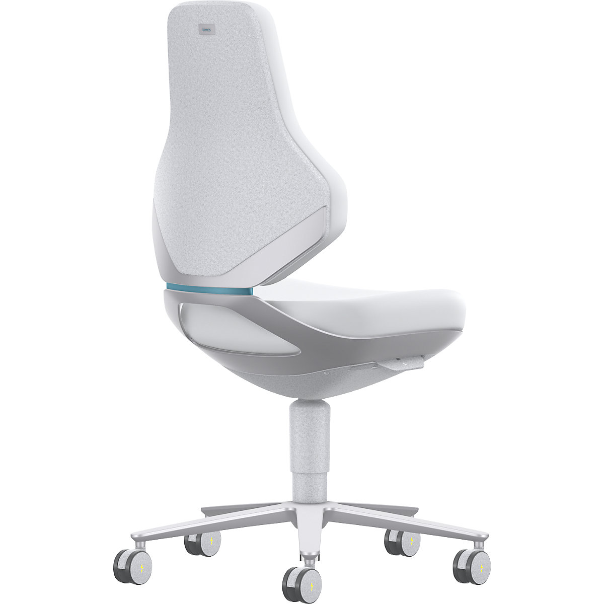 Silla giratoria de trabajo TEXON para salas blancas – bimos (Imagen del producto 17)-16