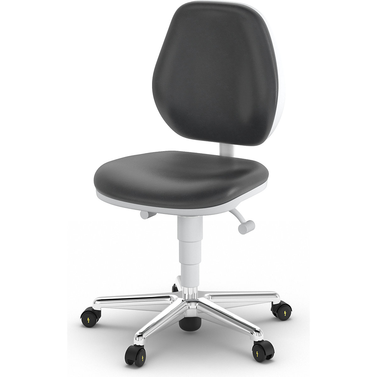 Silla giratoria de trabajo para salas blancas – bimos (Imagen del producto 5)-4