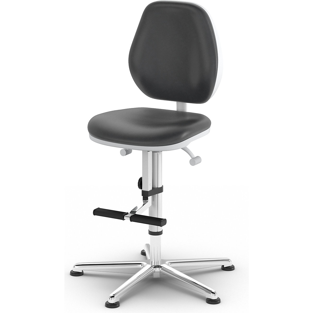 Silla giratoria de trabajo para salas blancas – bimos (Imagen del producto 5)-4