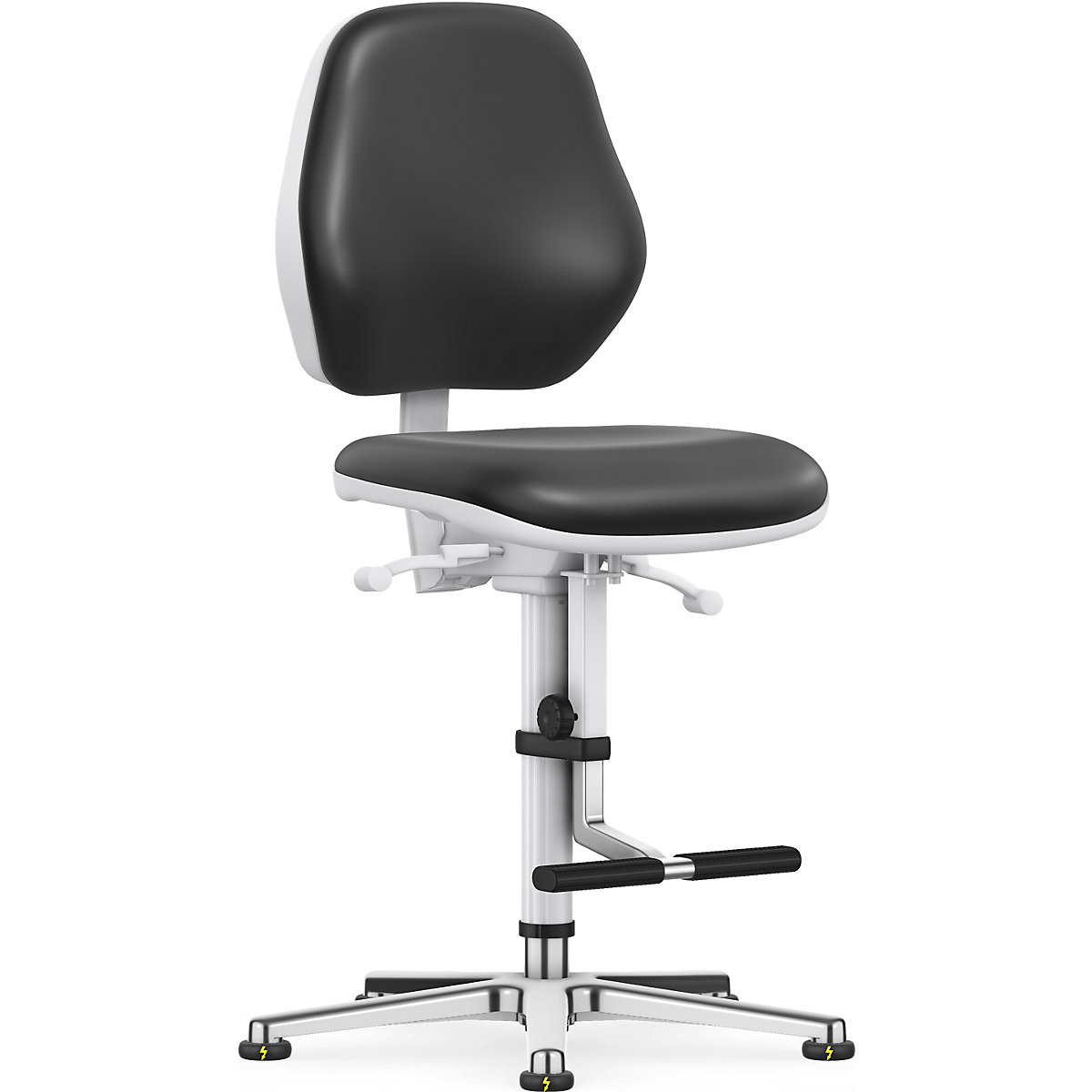 Silla giratoria de trabajo para salas blancas – bimos (Imagen del producto 11)-10