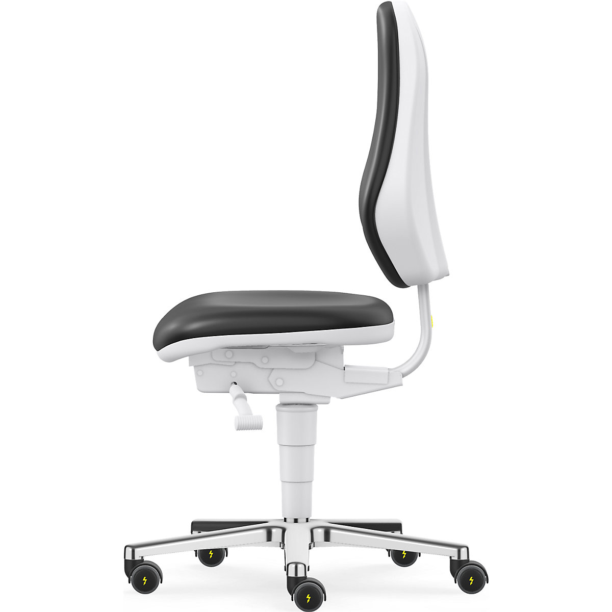 Silla giratoria de trabajo para salas blancas – bimos (Imagen del producto 9)-8