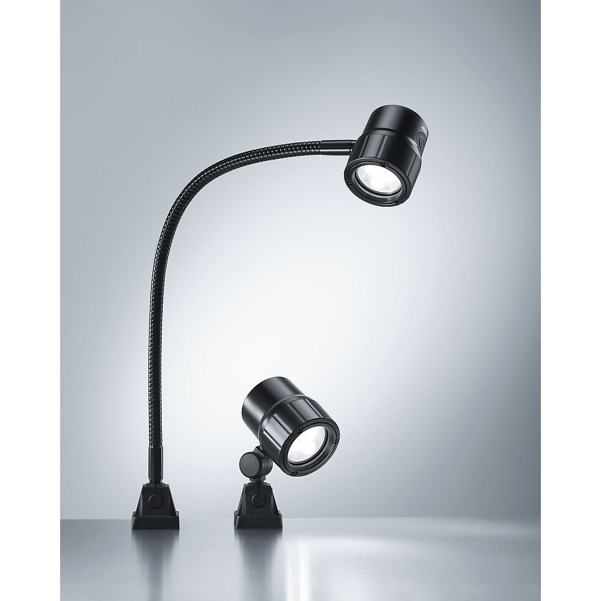 Lámpara LED con brazo flexible para máquinas – Waldmann (Imagen del producto 6)-5