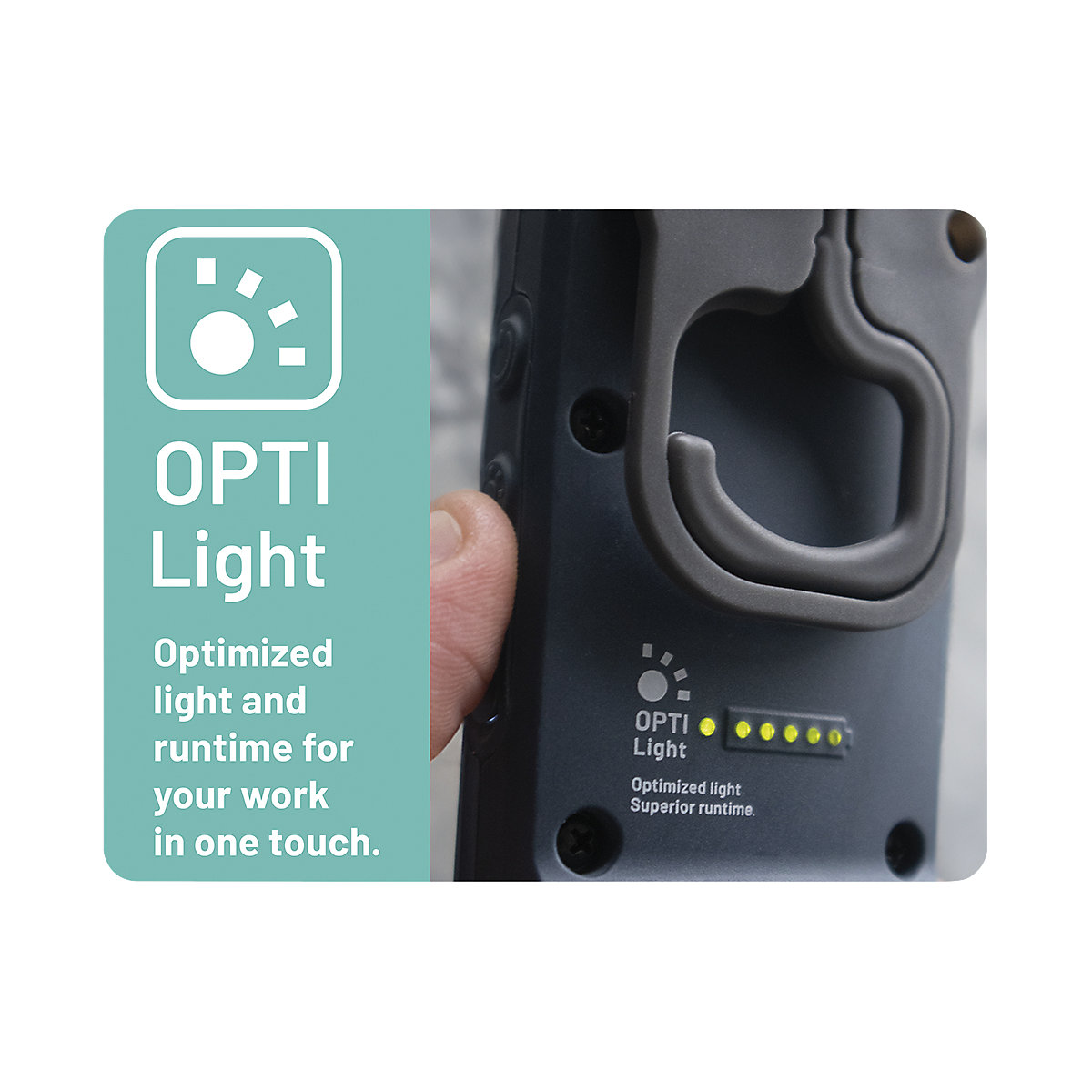 Lámpara de mano LED UNIFORM forLIFE – SCANGRIP (Imagen del producto 6)-5