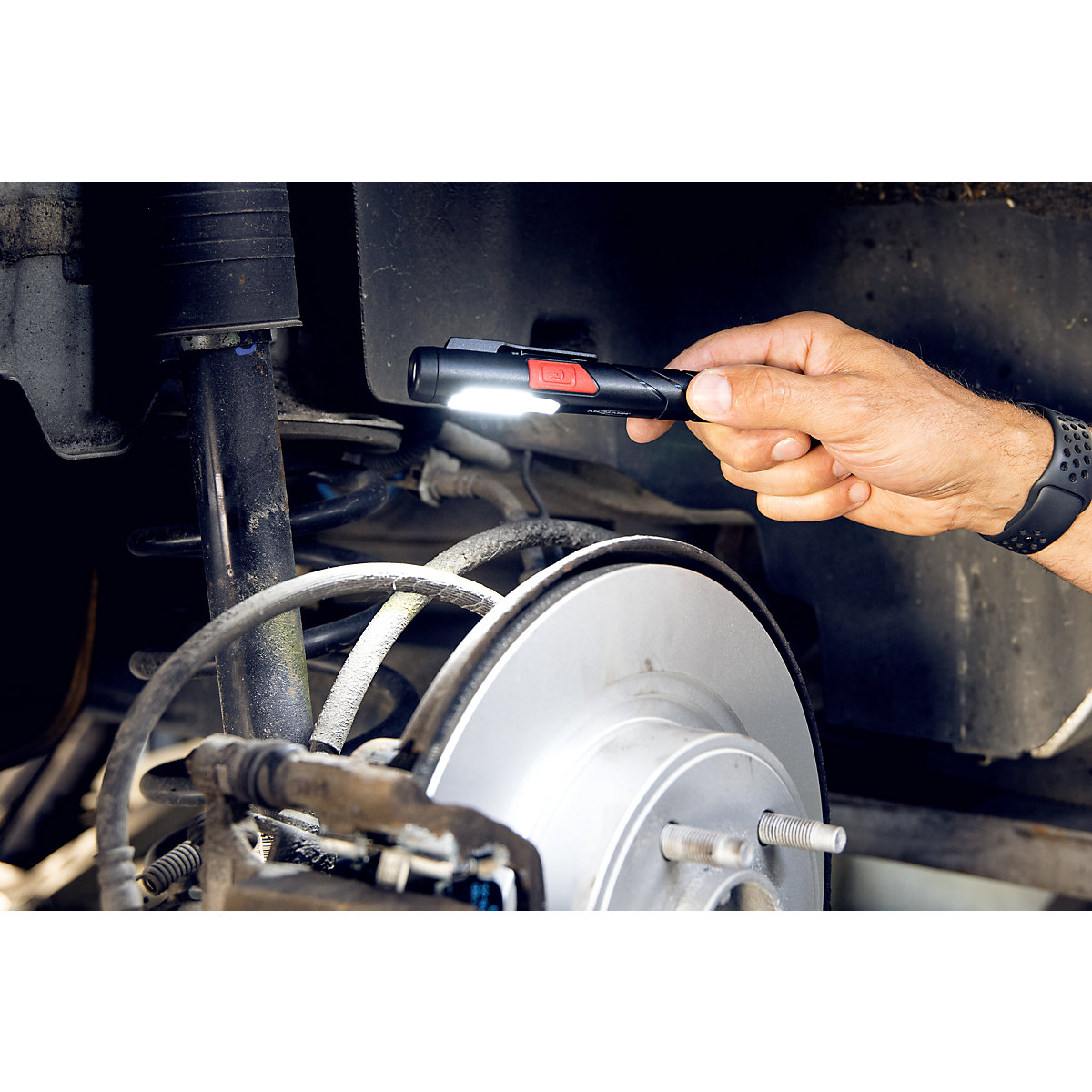 Lámpara de trabajo LED con batería PL210R – Ansmann (Imagen del producto 2)-1