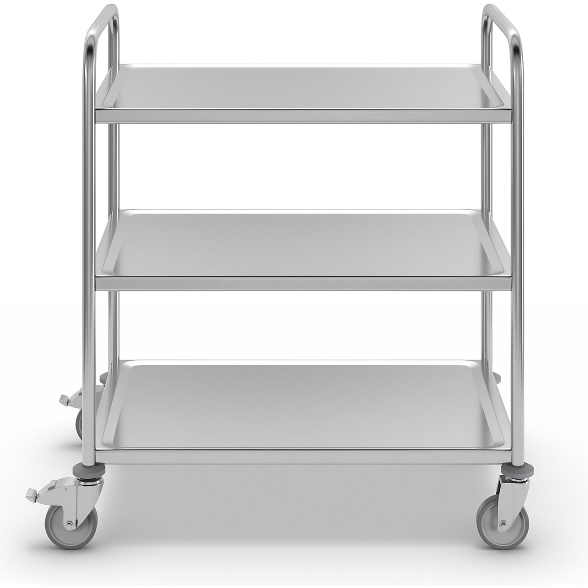 Carrito de servicio de acero inoxidable (Imagen del producto 2)-1