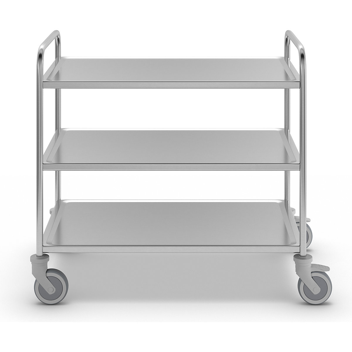 Carrito de servicio de acero inoxidable (Imagen del producto 4)-3