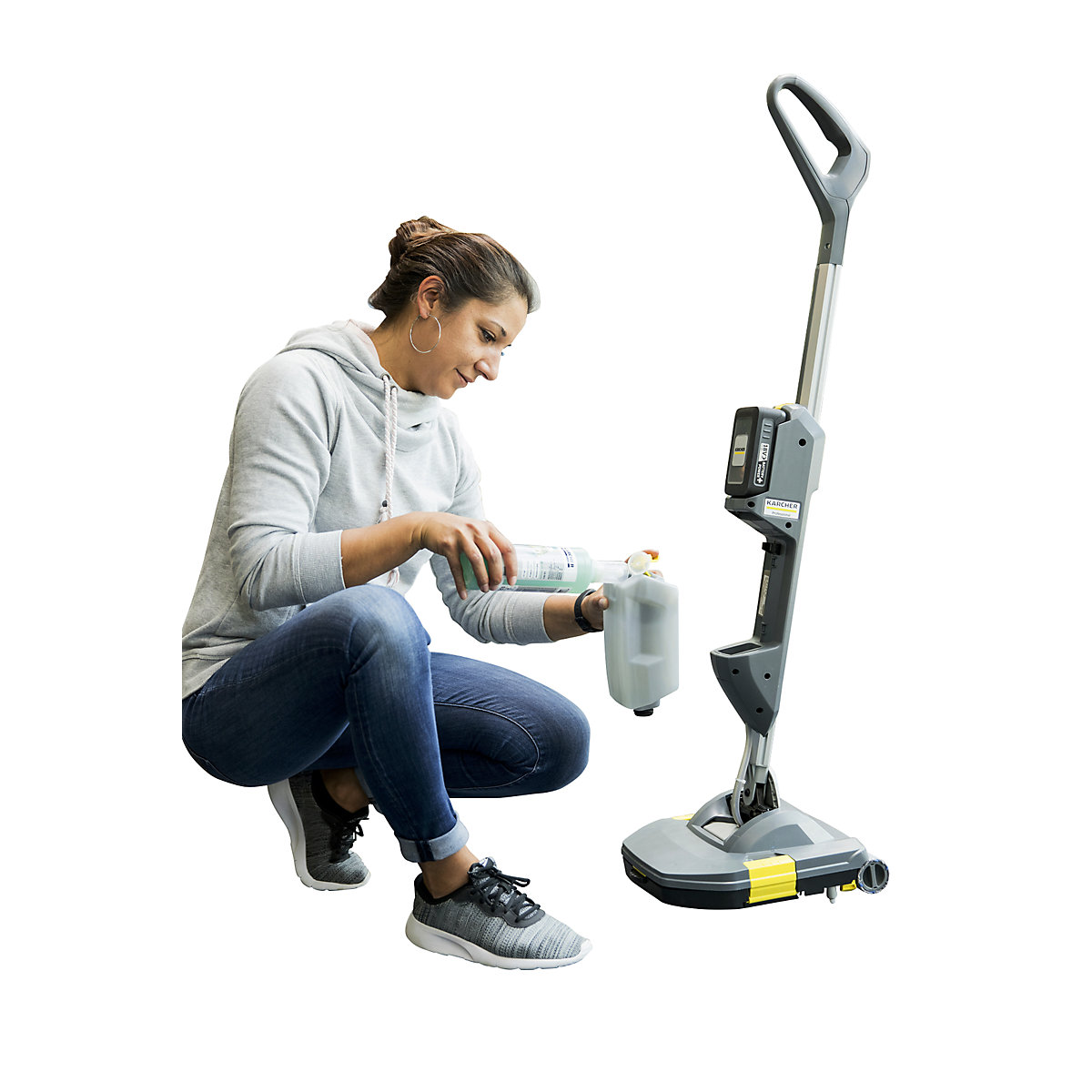 Rechargeable floor scrubber – Kärcher (Product illustration 2)-1