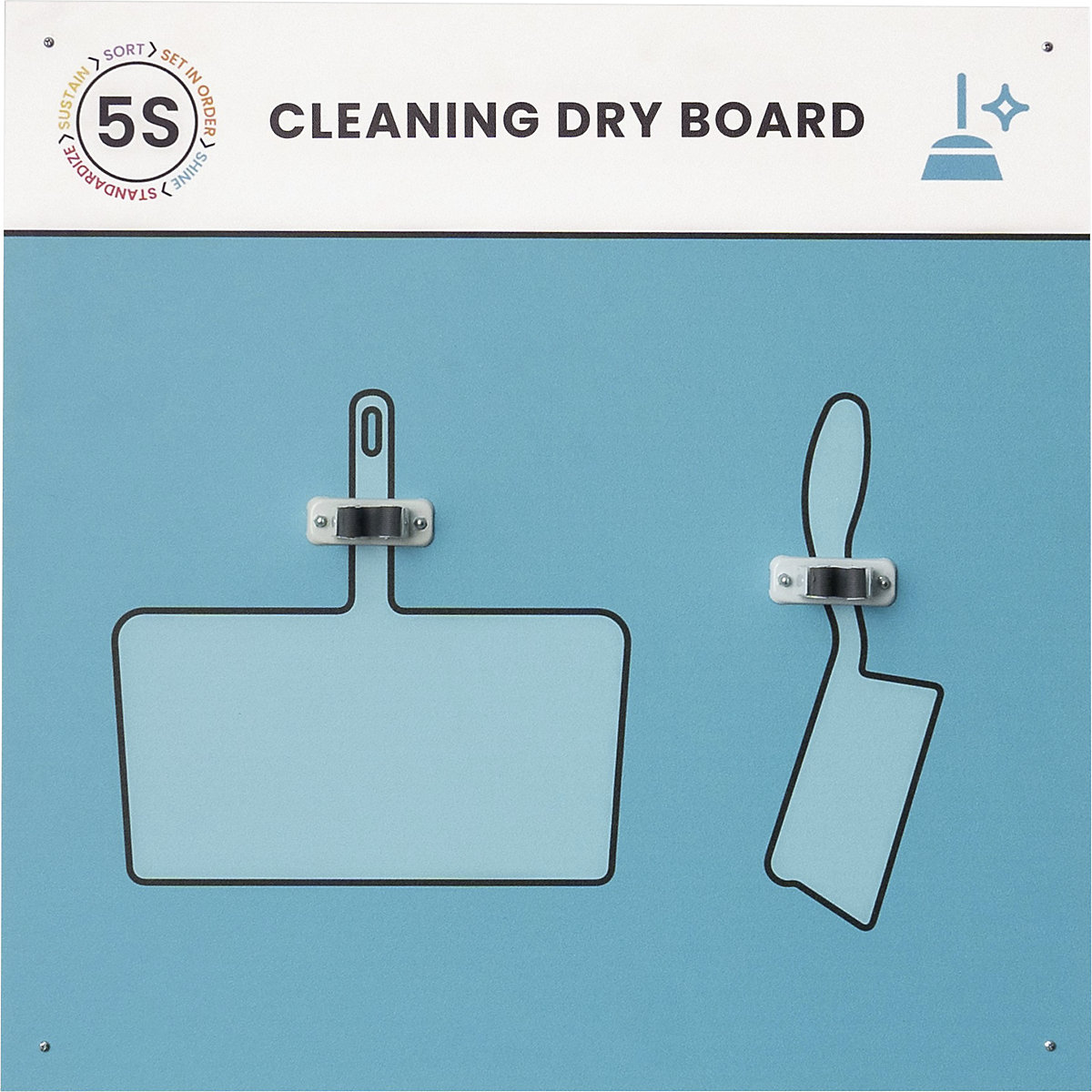 Sweeping station shadow board - Paperflow