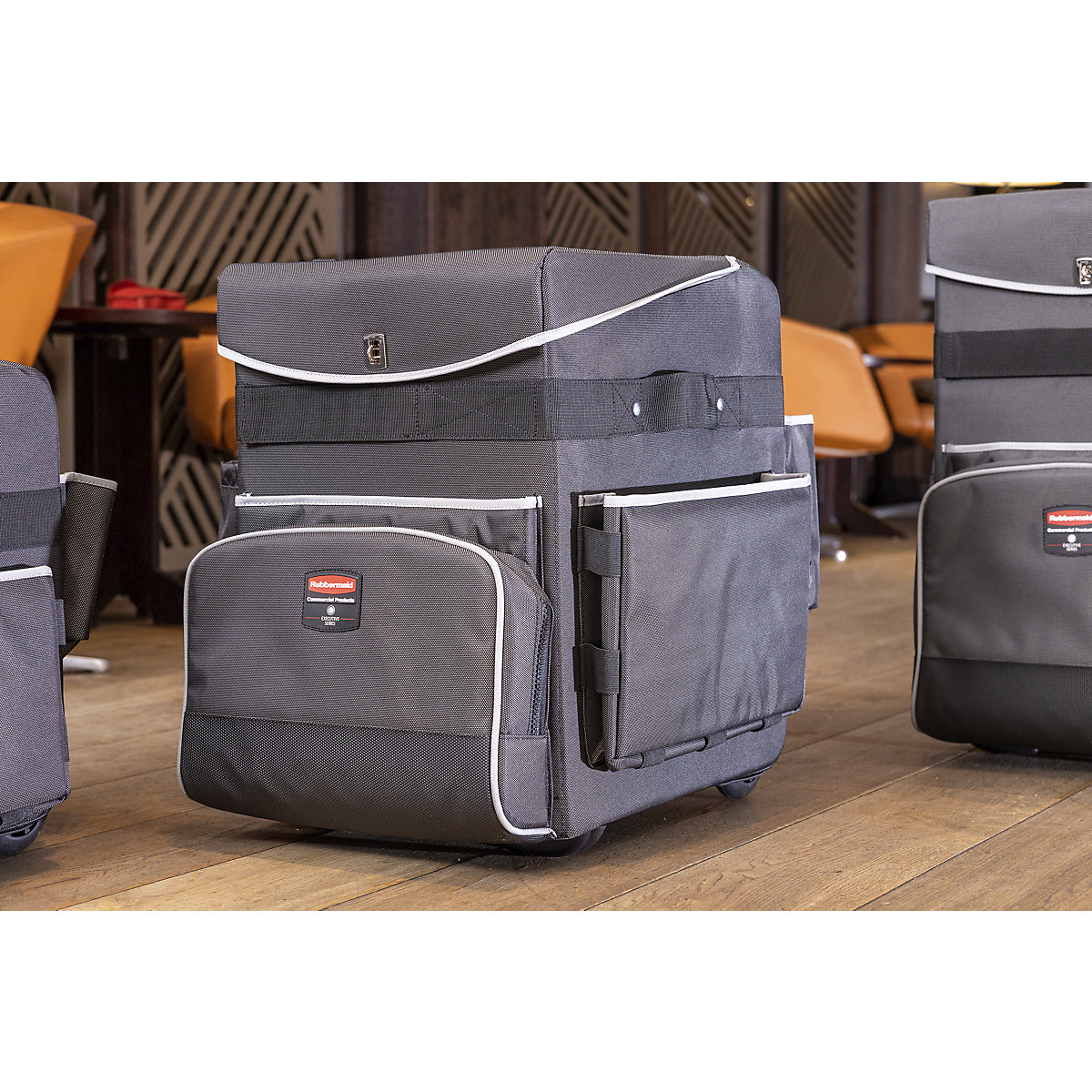 QUICK CART service trolley, mobile – Rubbermaid (Product illustration 4)-3