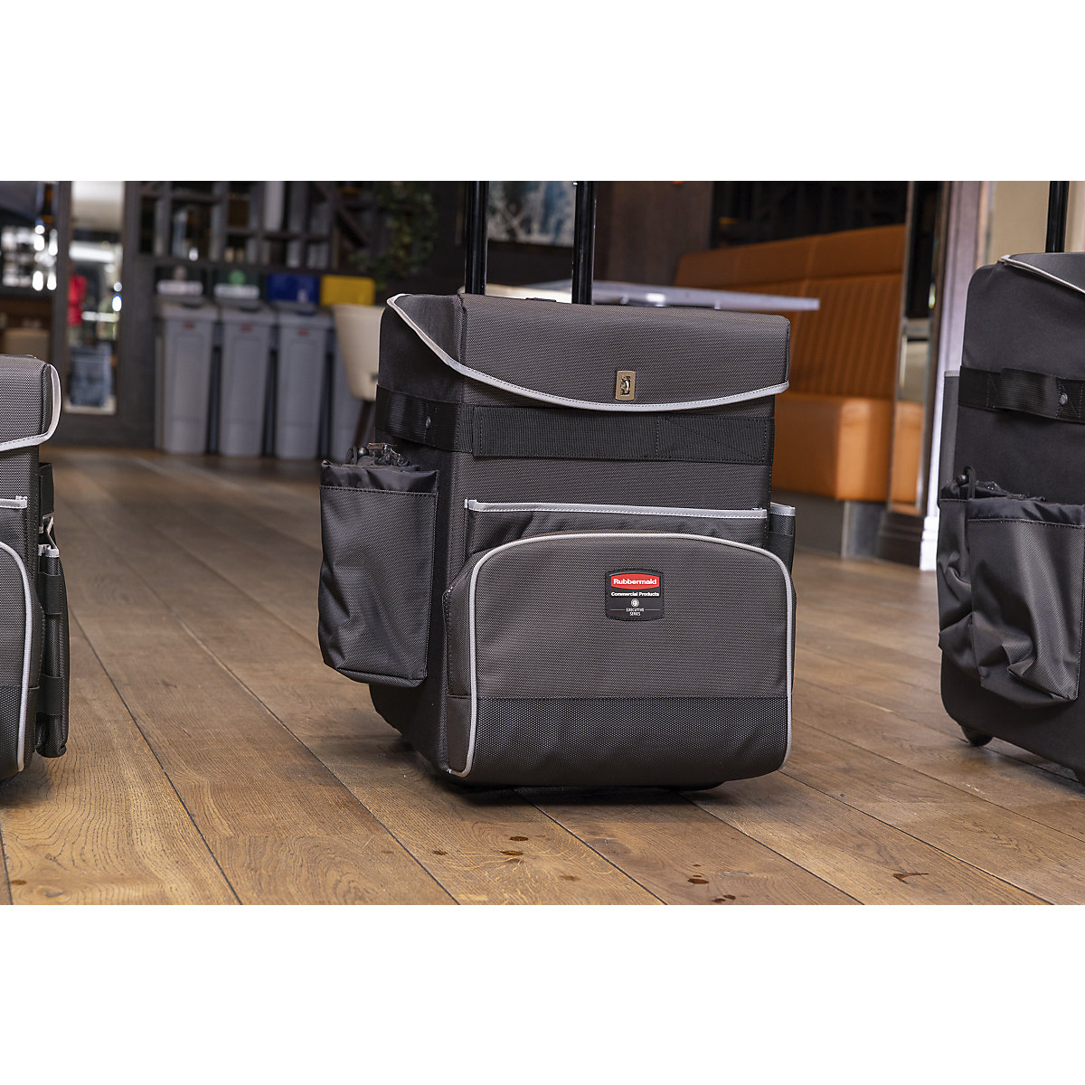 QUICK CART service trolley, mobile – Rubbermaid (Product illustration 5)-4