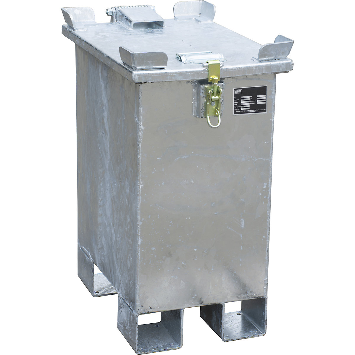 Rechargeable battery storage container for rechargeable lithium-ion batteries – eurokraft pro (Product illustration 6)-5