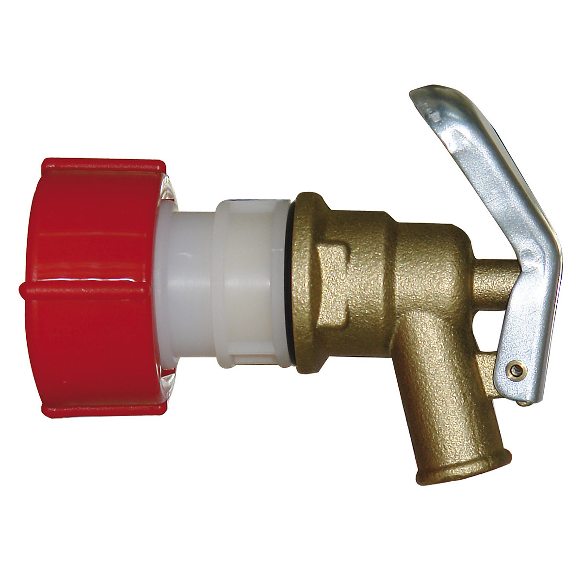 Brass drain tap