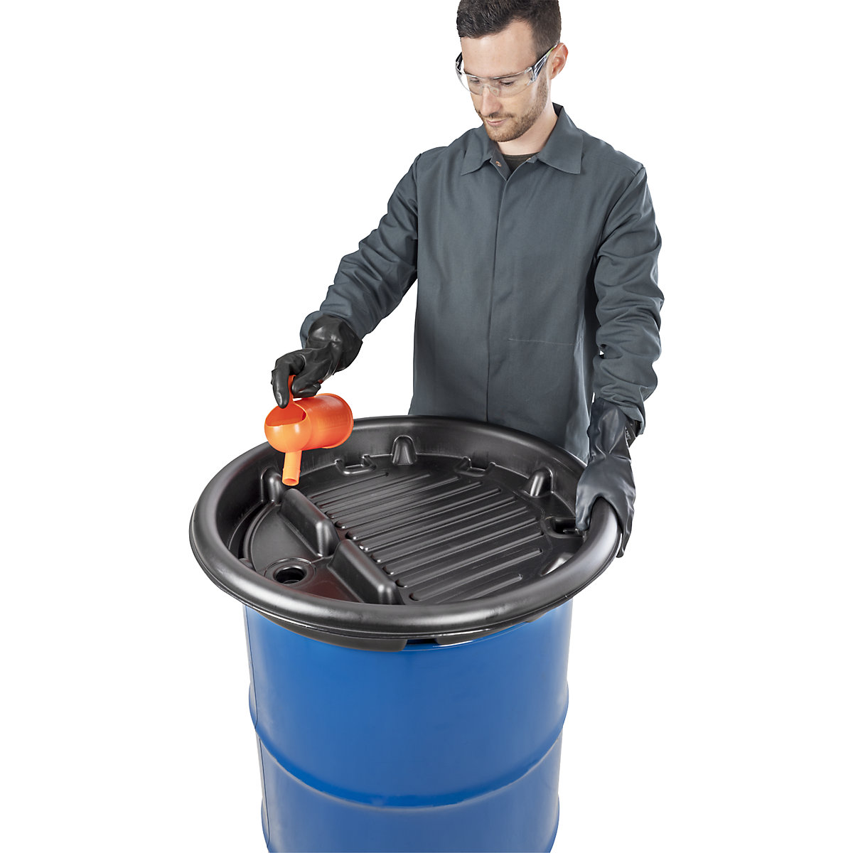 PE drum drain funnel (Product illustration 2)-1