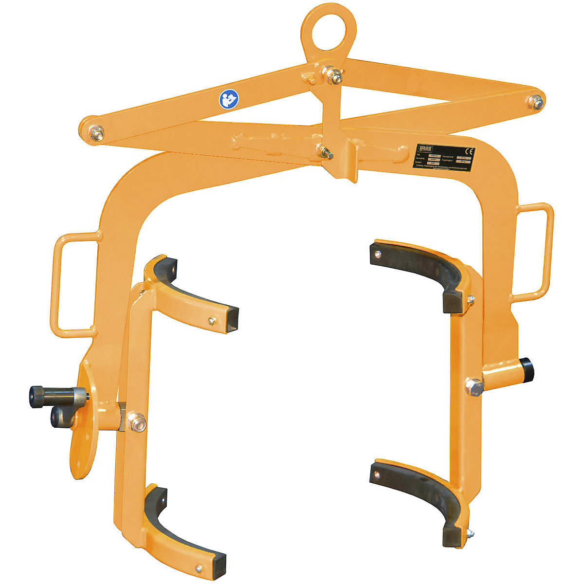 Drum tilting clamp - eurokraft pro