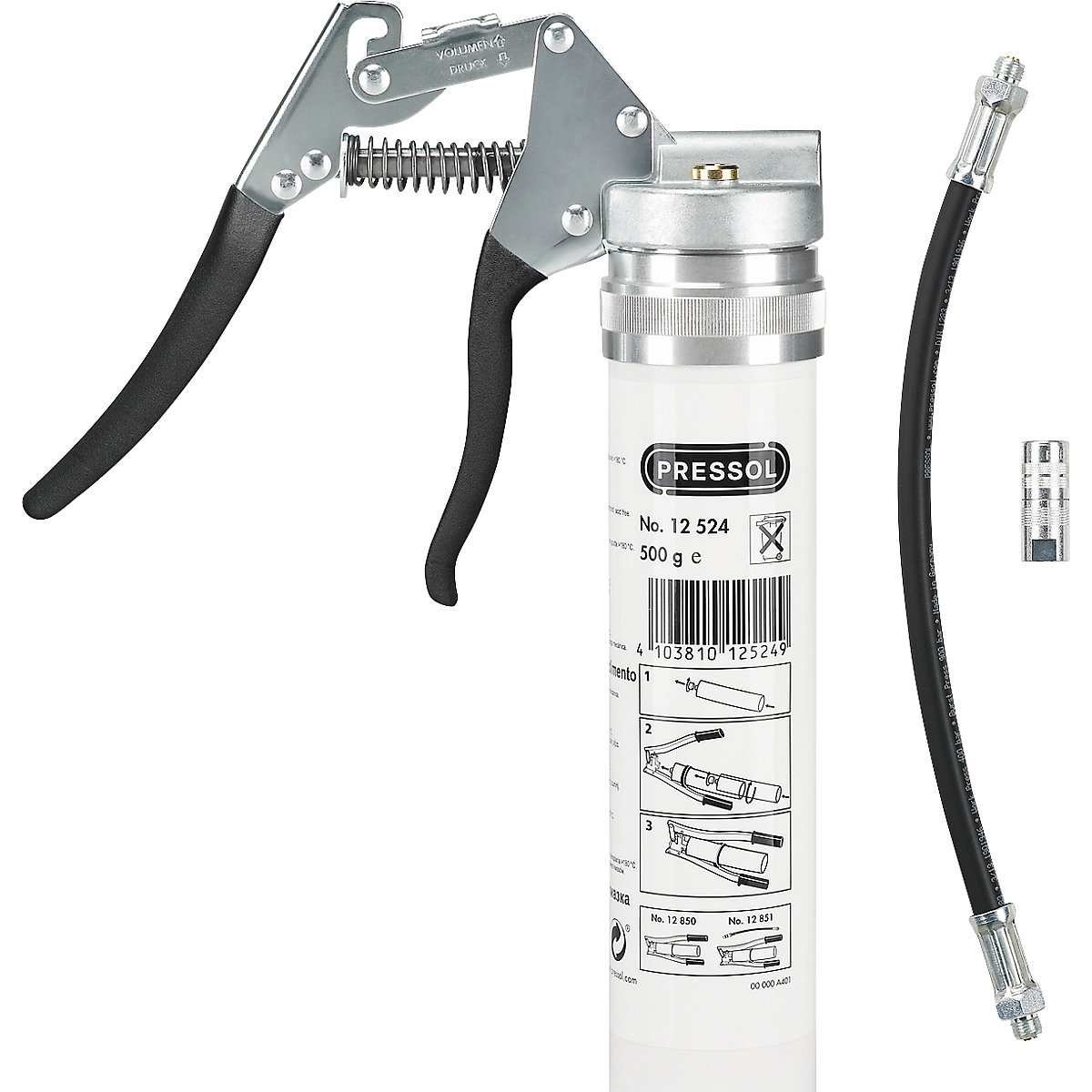 Single-hand grease gun – PRESSOL (Product illustration 2)-1