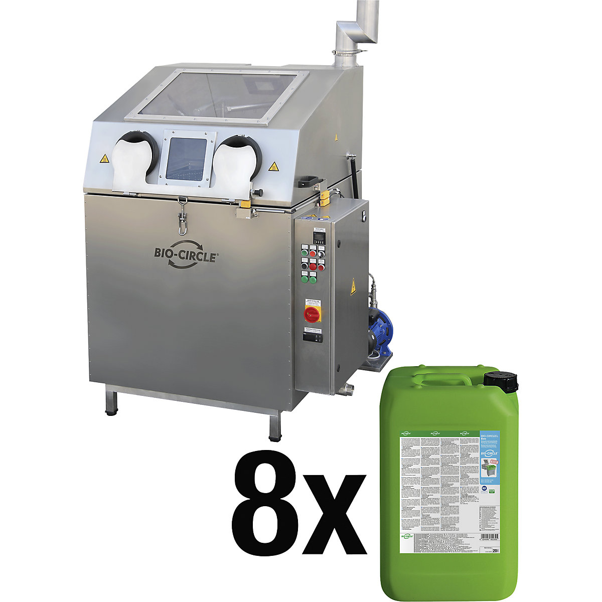 Parts washing machine Turbo 800 set - Bio-Circle