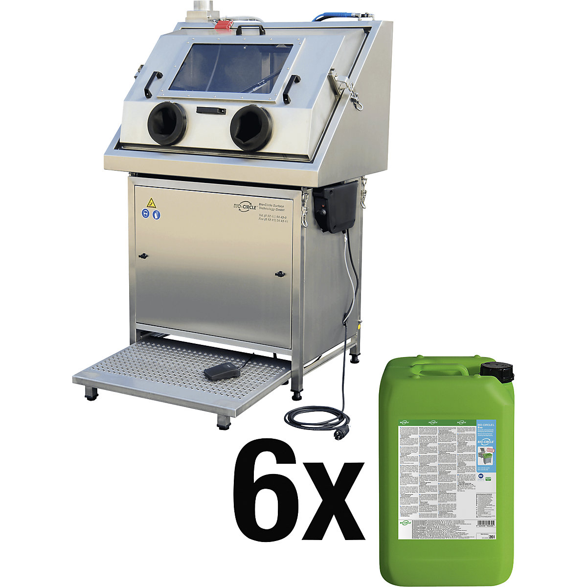 Parts washing table HP set - Bio-Circle