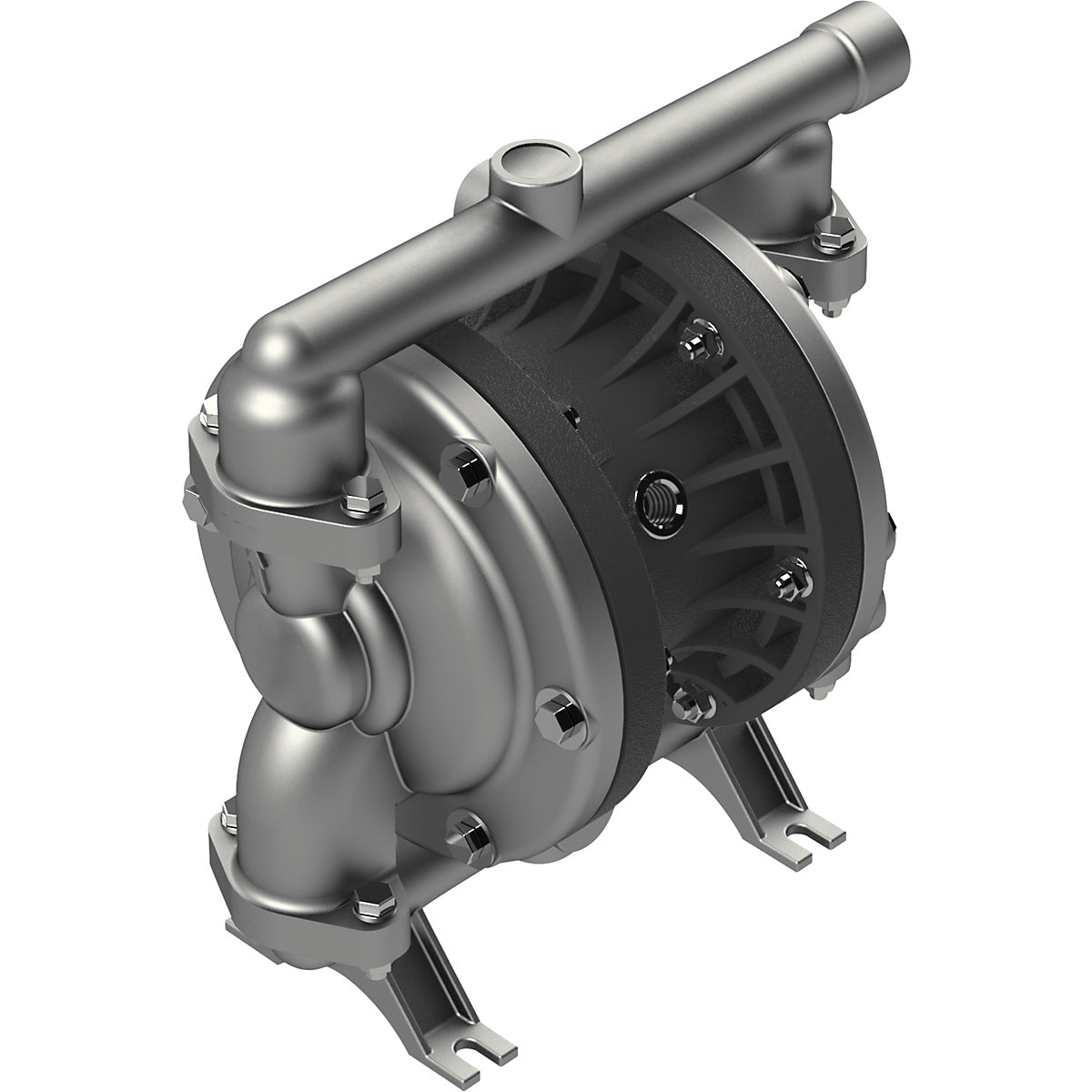 Double diaphragm pump 1/2'', metal - Lutz