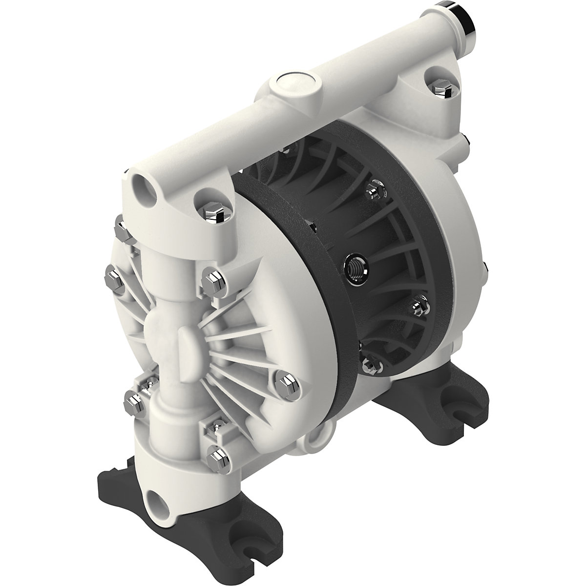 Double diaphragm pump 1/2'', plastic - Lutz
