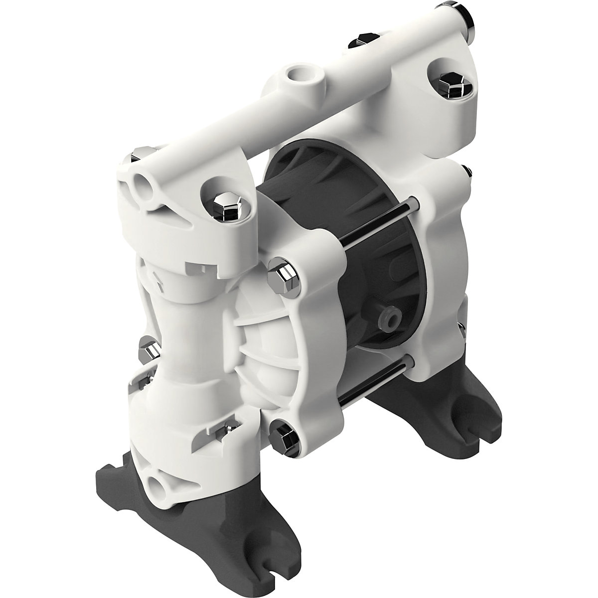Double diaphragm pump 1/4'', plastic - Lutz