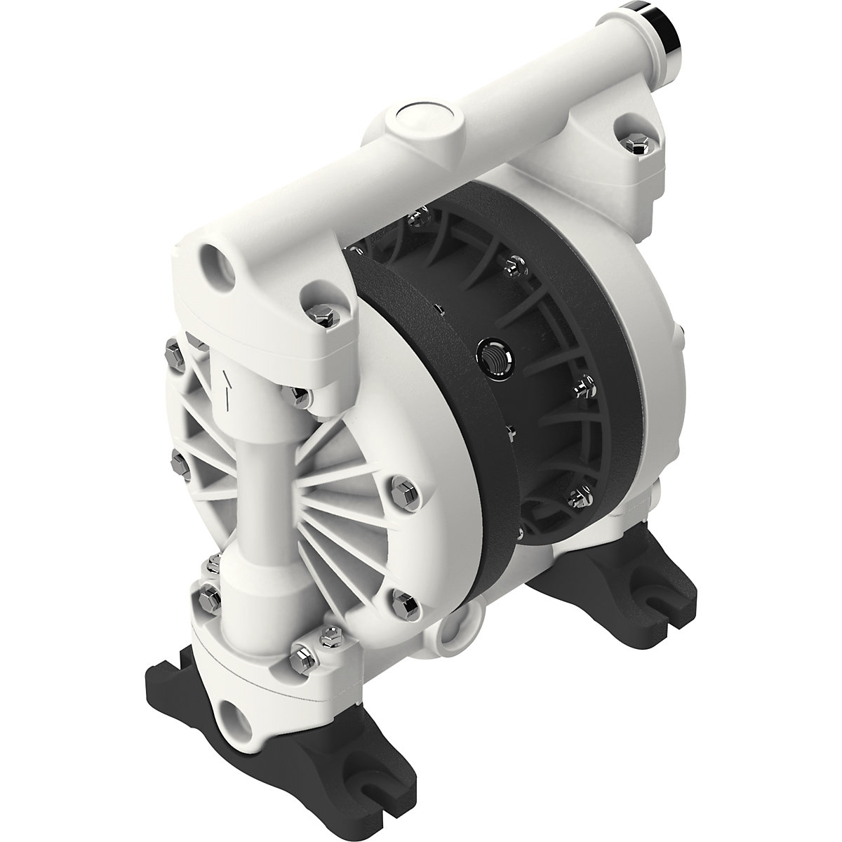 Double diaphragm pump 1'', plastic - Lutz