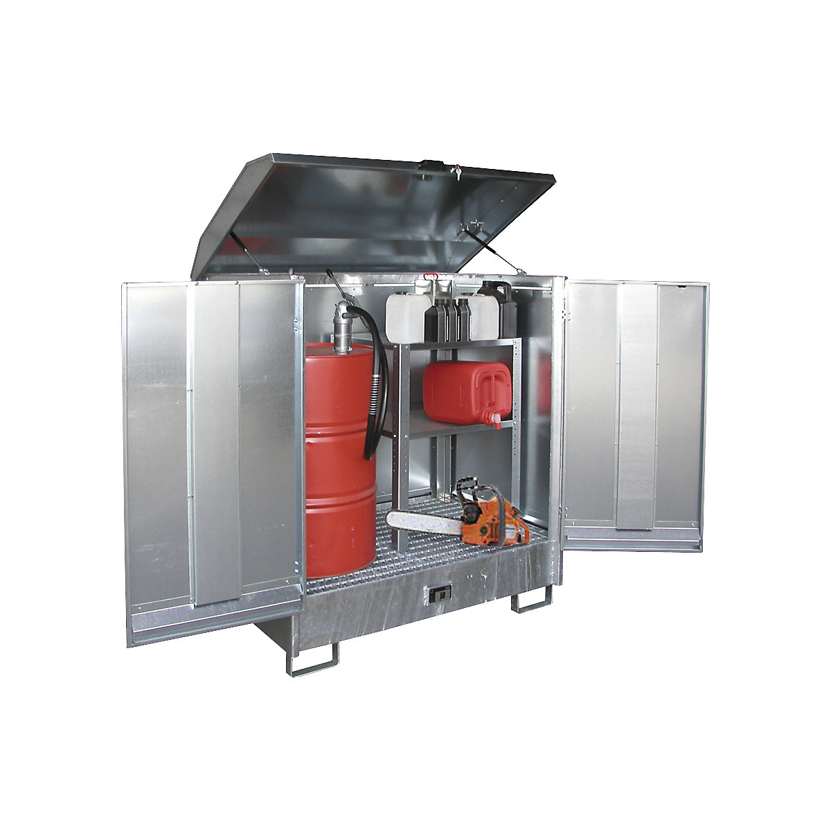 Hazardous goods storage unit – eurokraft pro (Product illustration 2)-1