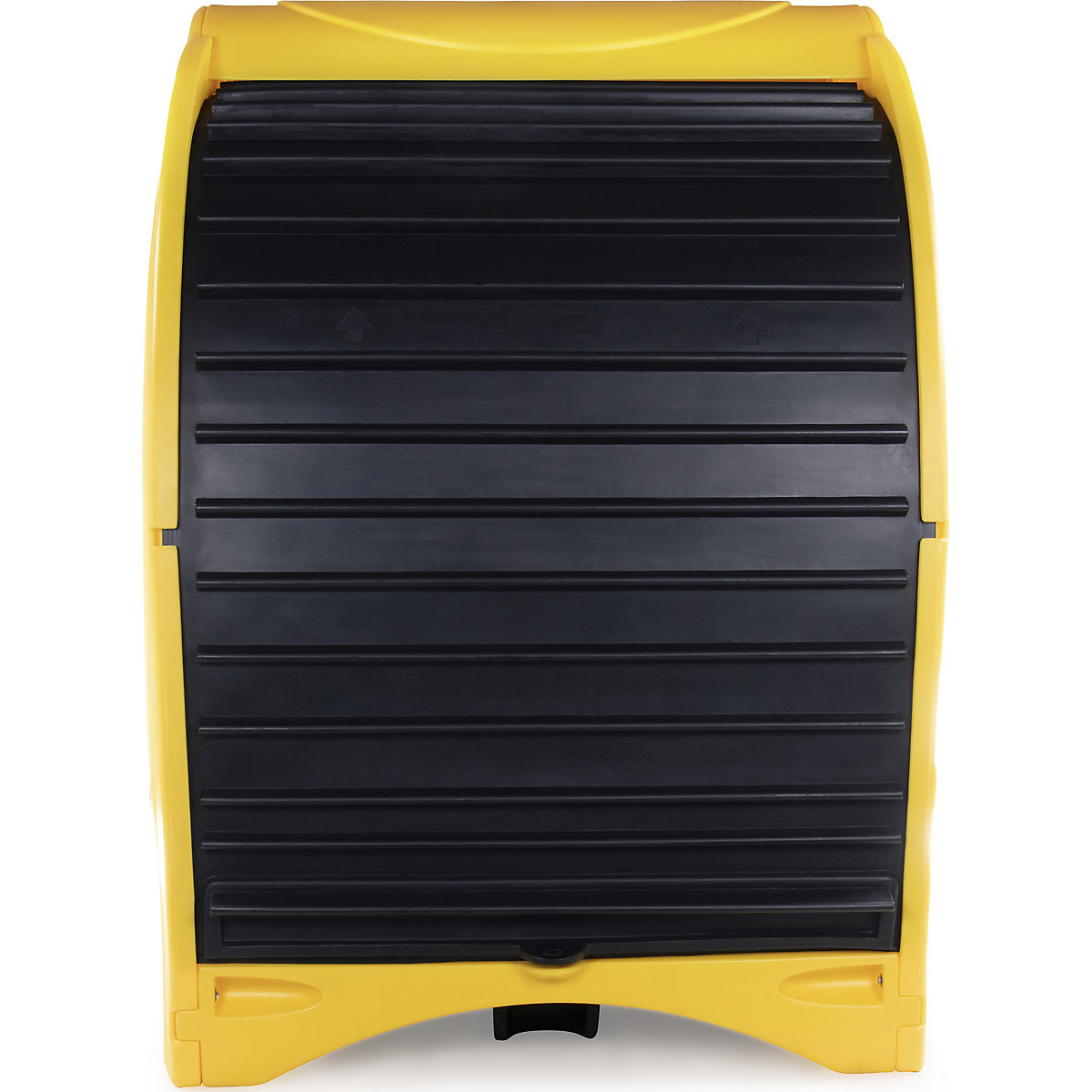 PE hazardous goods storage unit with roller shutter