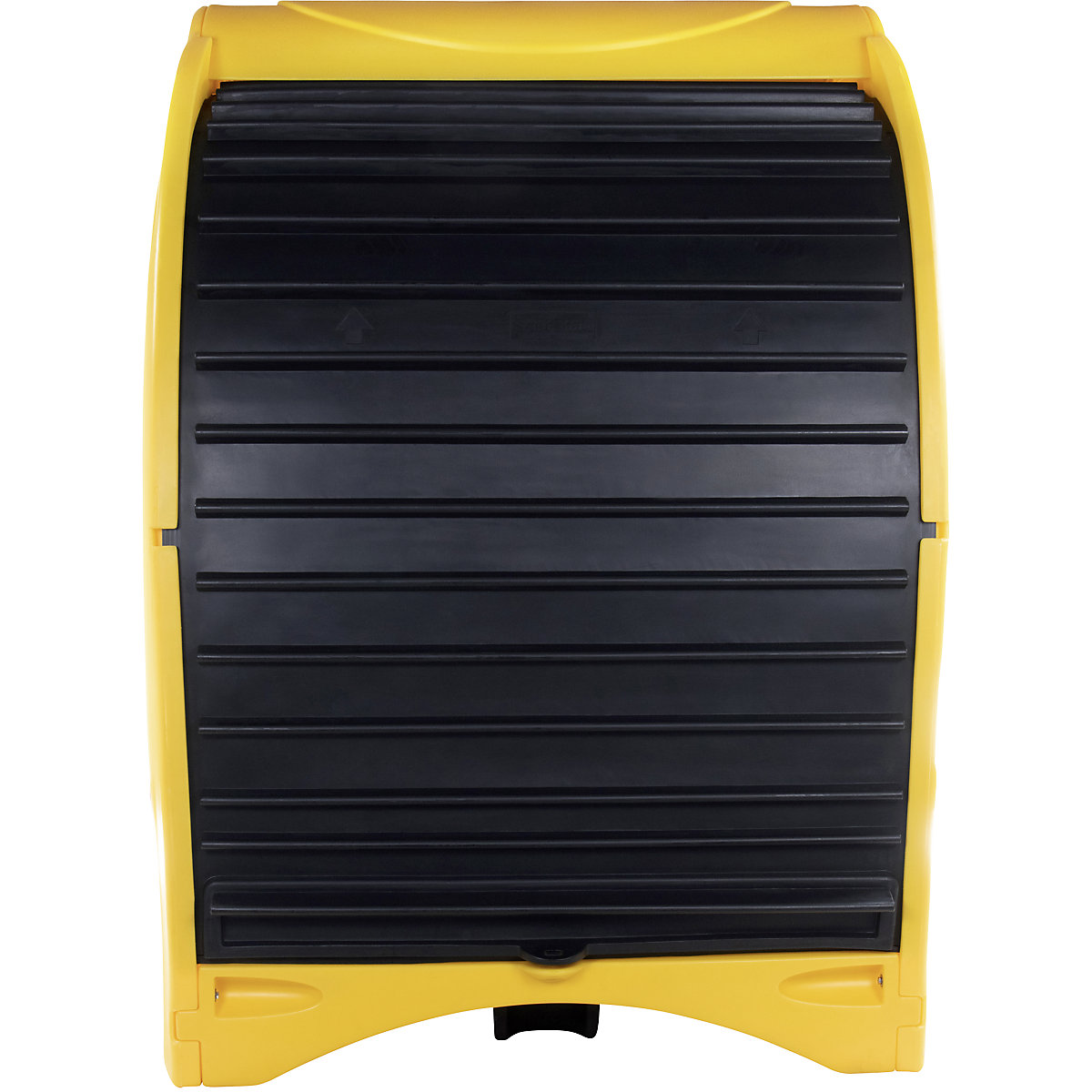 PE hazardous goods storage unit with roller shutter