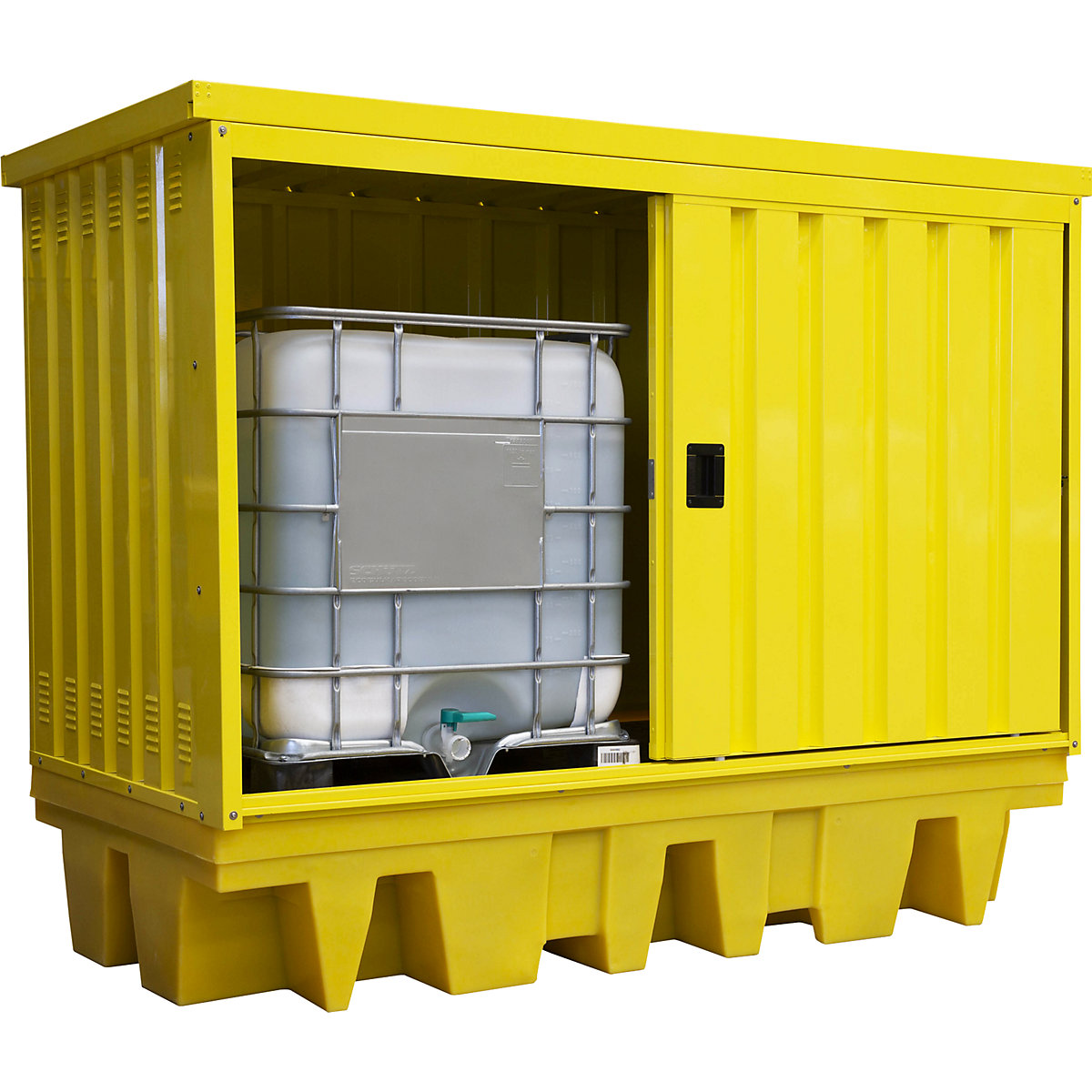 Steel/PE hazardous goods storage depot (Product illustration 2)-1