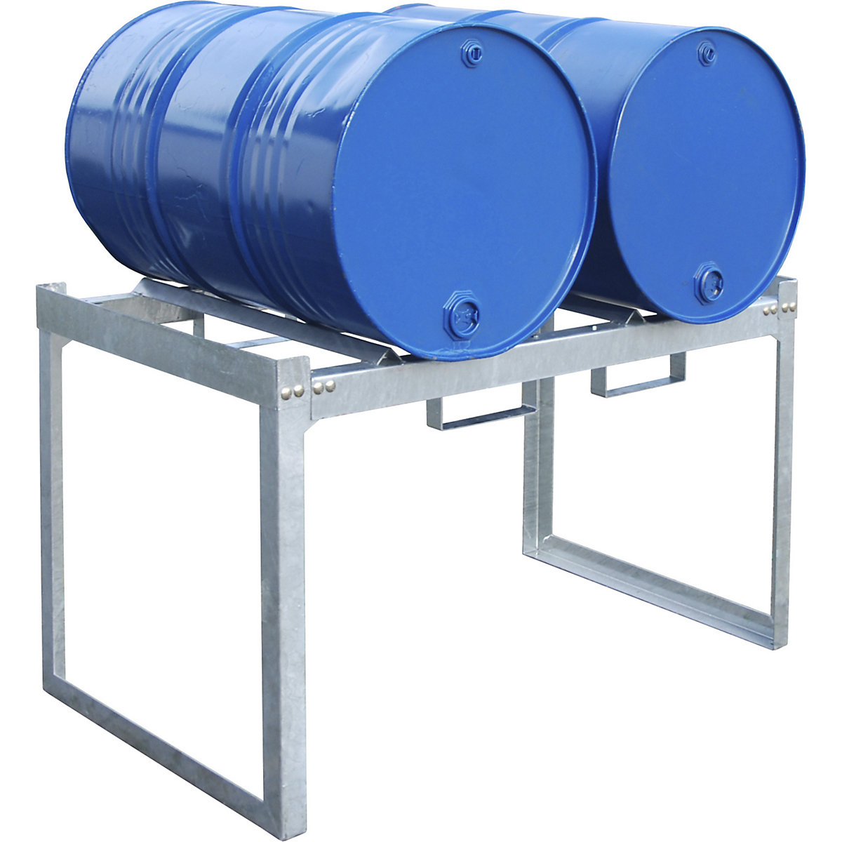 Drum and small container shelf unit – eurokraft pro (Product illustration 3)-2