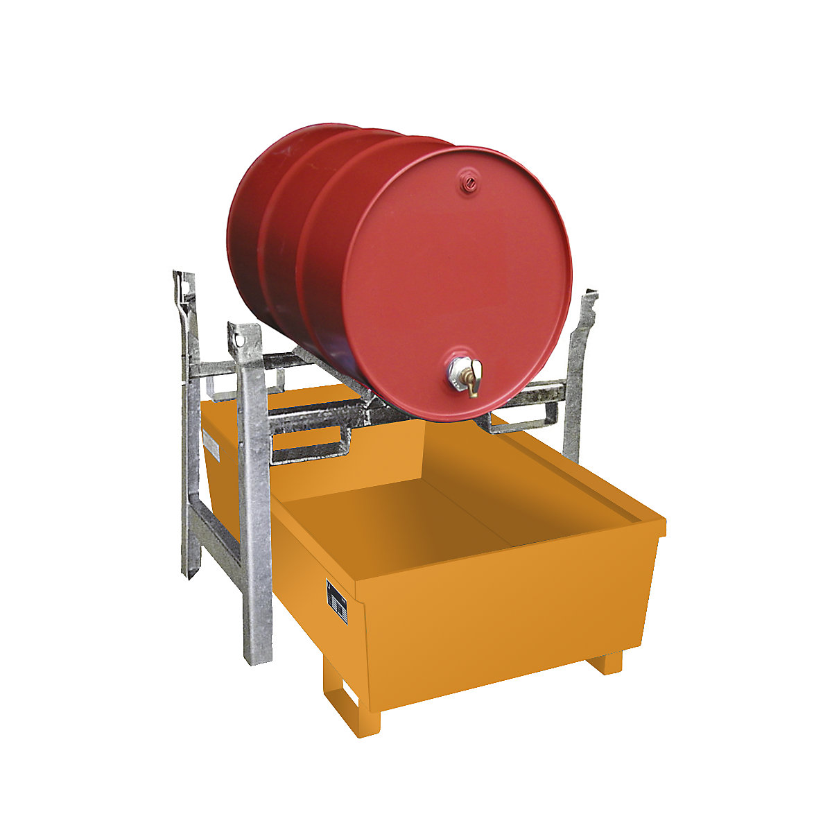 Stacking frame for drum shelving - eurokraft pro