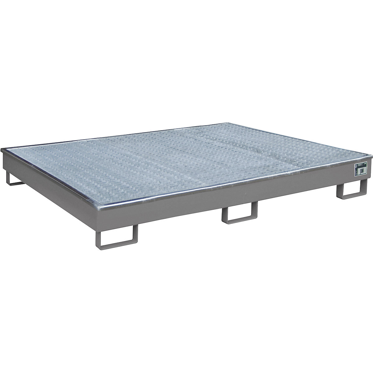 Base sump tray with PE insert - eurokraft pro