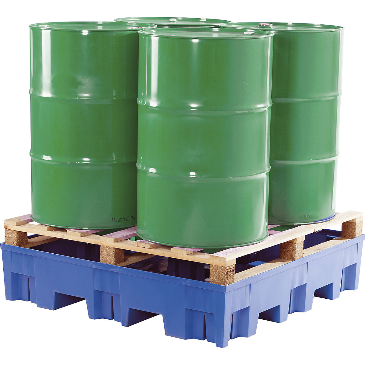 PE drum sump for 4 x 200 l drums – asecos (Product illustration 6)-5