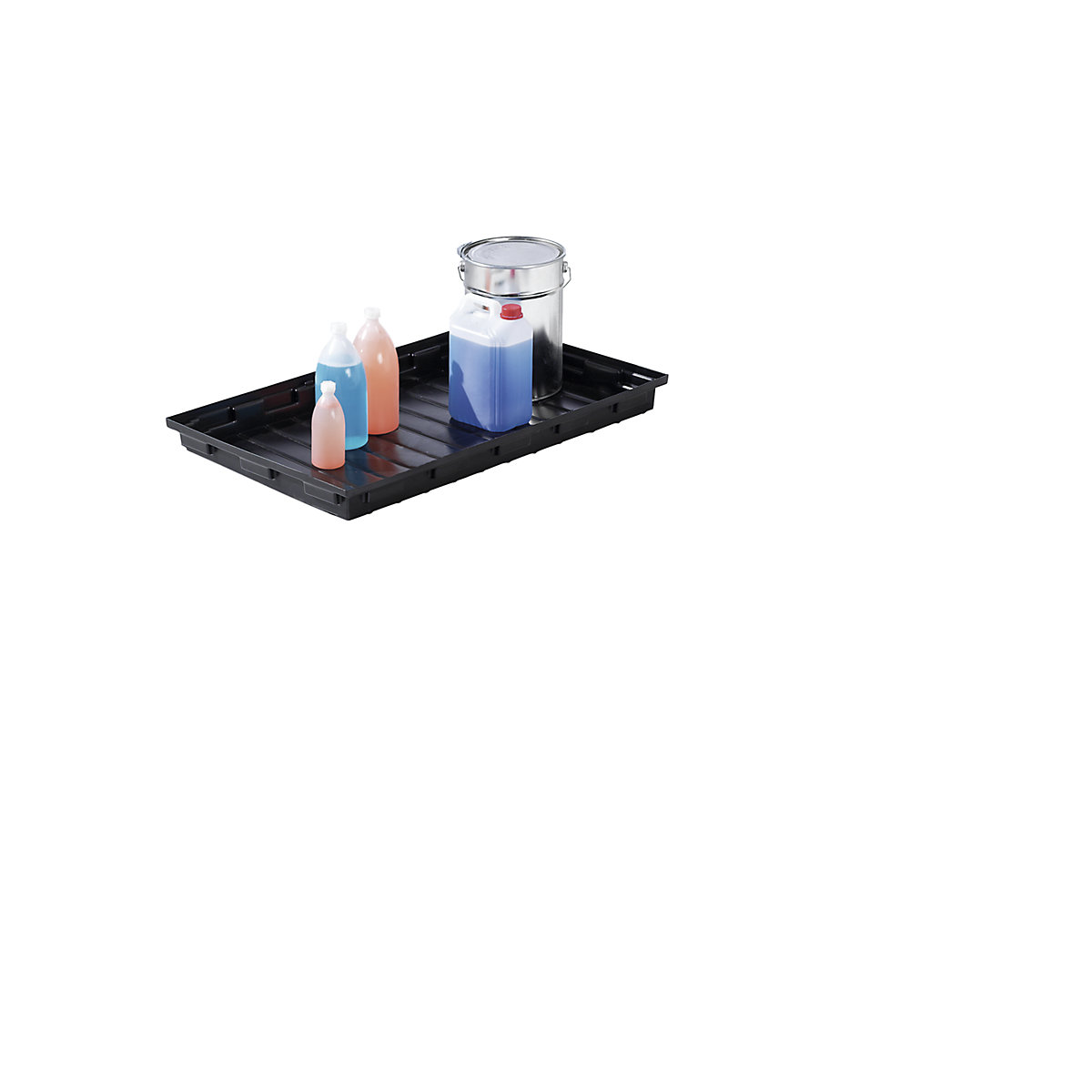 PE small container shelf sump tray – CEMO (Product illustration 4)-3