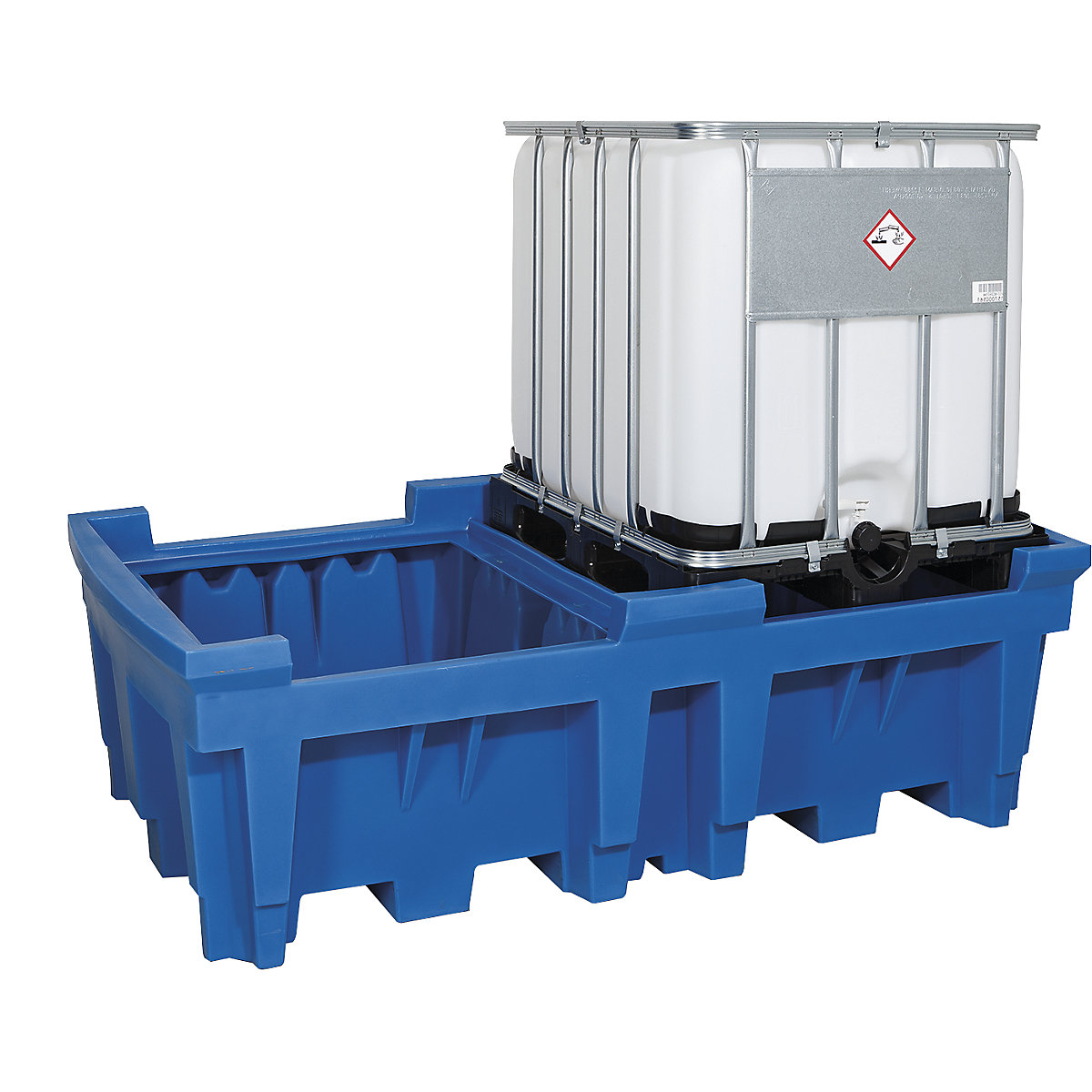PE sump tray for IBC/CTC tank containers (Product illustration 2)-1