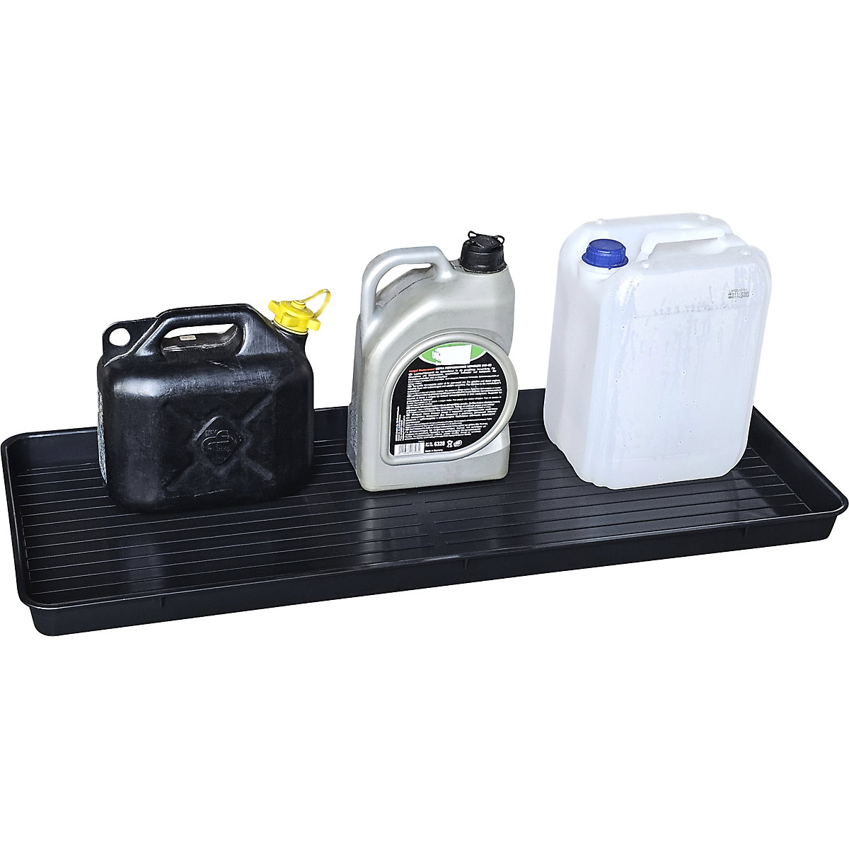 PE sump tray for small containers – eurokraft basic (Product illustration 2)-1