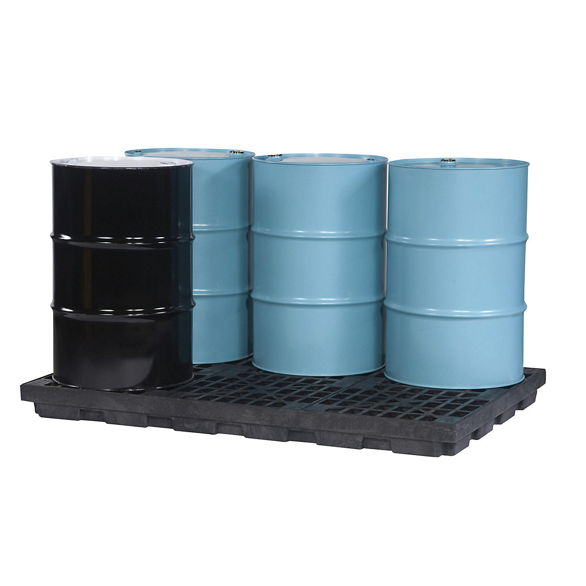 PE sump tray made of recycled PE – Justrite (Product illustration 2)-1